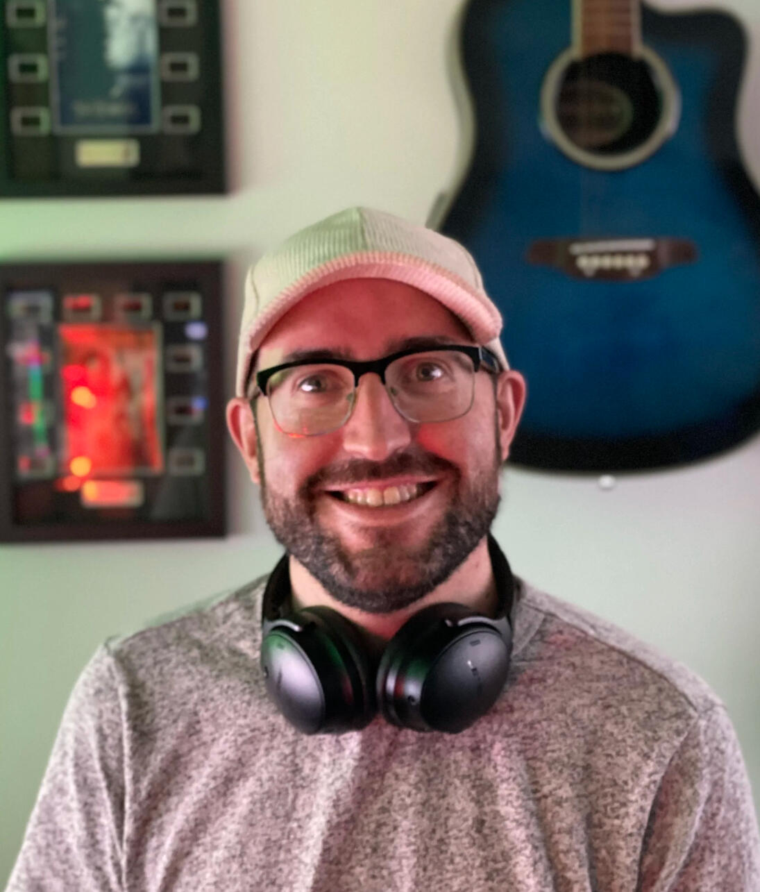 Jon smiling at camera